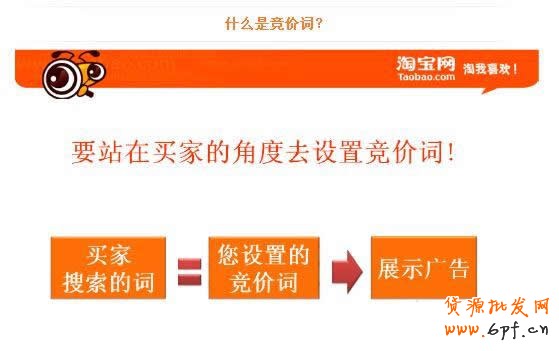 淘寶直通車基礎-什么是競價詞？