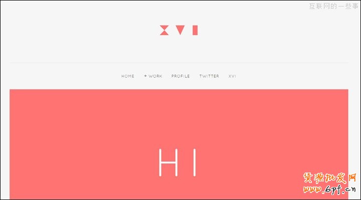 酷站欣賞：18例簡約的網頁設計案例賞析,互聯網的一些事