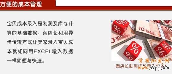 淘店長利潤庫存統計工具