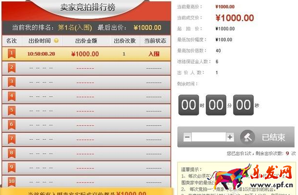 聚劃算過年競拍