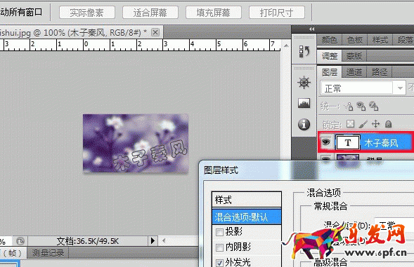 ps怎么做淘寶主圖水印