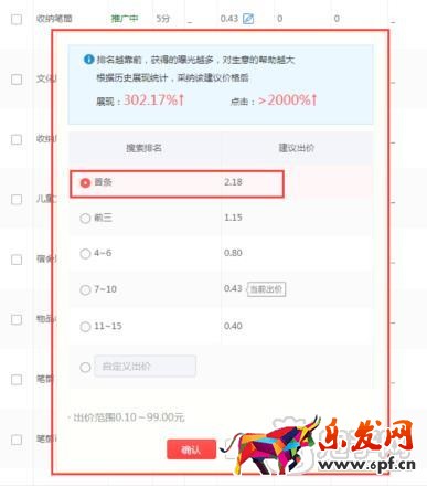 拼多多搜索推廣出價